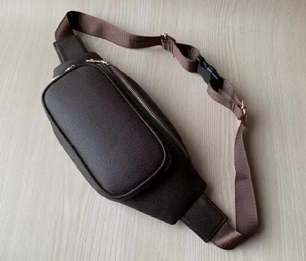 

2023 new fashion waist bag messenger bag essential handbag brown