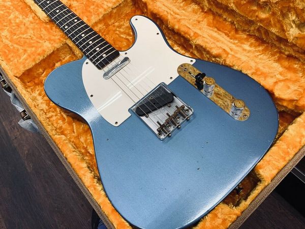 

custom shop ltd 59 tele journeyman relic faded aged lpb electric guitar