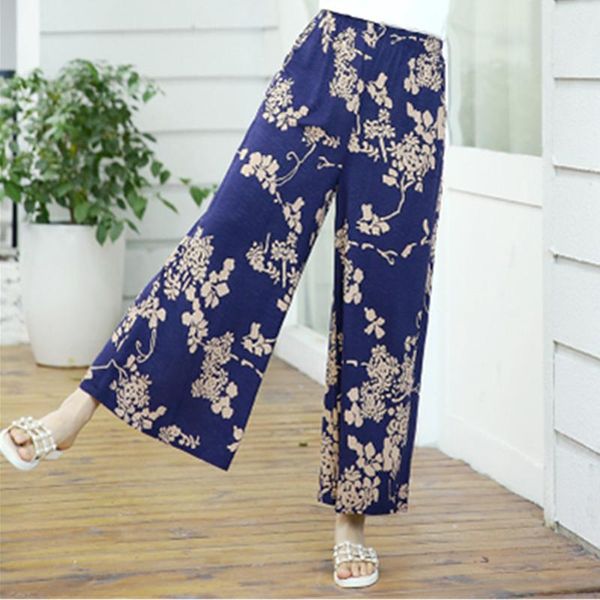 

women's pants & capris sweatpants women fashion printing casual summer trousers female high waist wide leg loose comfortable big size 9, Black;white