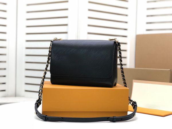 

m50282 designer handbags single detachable shoulder straps tote bag twist handbag leather inner pocket luxury bags flap