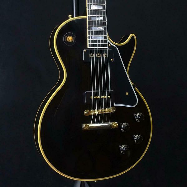 

1954 lp custom alnico staple pickup reissue vos ebony electric guitar