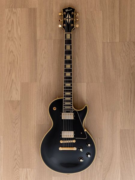 

grec o custom black beauty electric guitar ebony