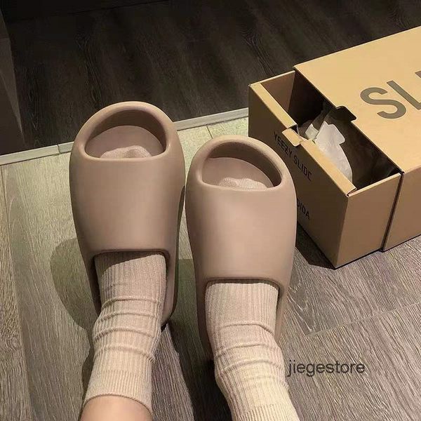 

summer home slipper men eva rubber kids female parent-child shoes resin desert sand pure pattern foam slippers boy girls west slides sandals, Black;grey