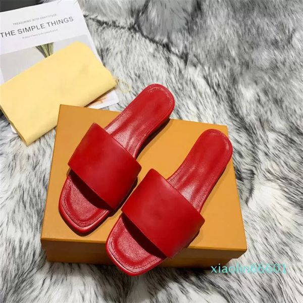 

sport market 21ss revival flat mules slipper men women slides sandals designer shoes black pink orange blushoe''louise''