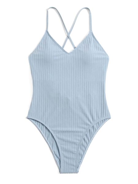 

plain one piece swimsuit h26h#, White;black