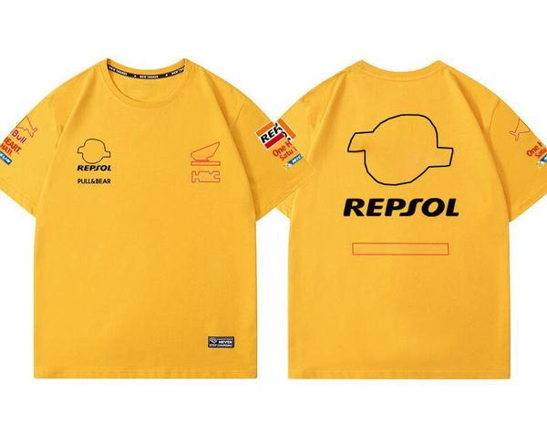 

2022f1 racing summer new quick-drying round neck short sleeve same style customization