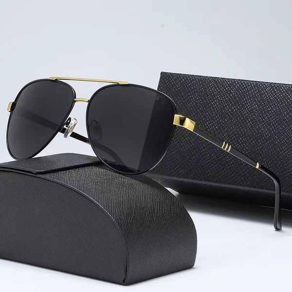 Мужские дизайнерские солнцезащитные очки дамы роскошные солнцезащитные очки покрыты квадратными рамами бренд винтажные поляризованные модные очки 4 цвета доступны с коробкой