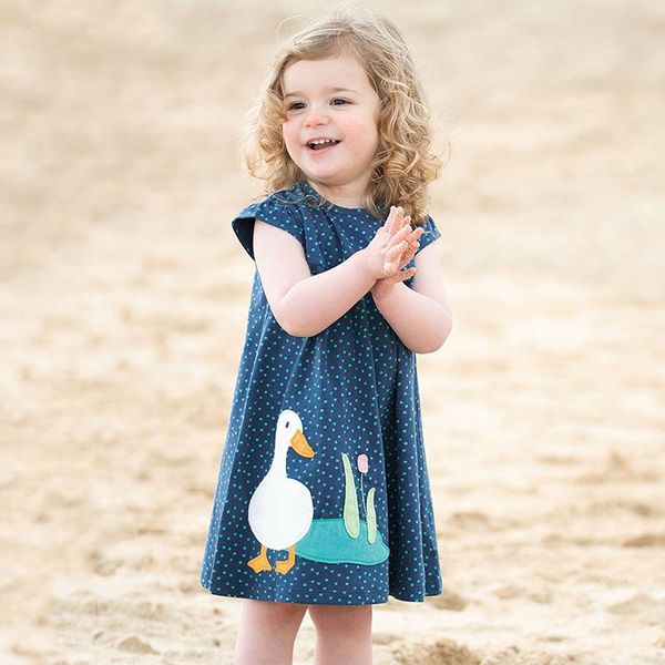 

girl's dresses girls summer children's clothing cotton sleeveless dress for knitted princess, Red;yellow
