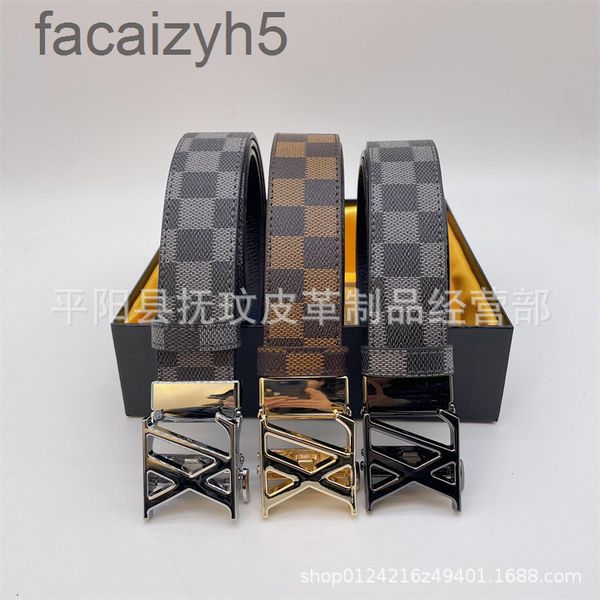

belts designer belt men's 2022 new casual letter automatic buckle business versatile trend youth pants beltpwdb, Black;brown