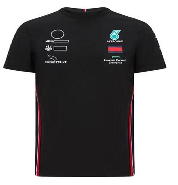 

2022 summer f1 formula one t-shirt new round neck short sleeves
