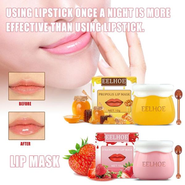 Lip Gloss Honey Toranja Lipstick Reparo e Cutícula de Coloração de Colete com Máscara de Máscara de escova Hidratante