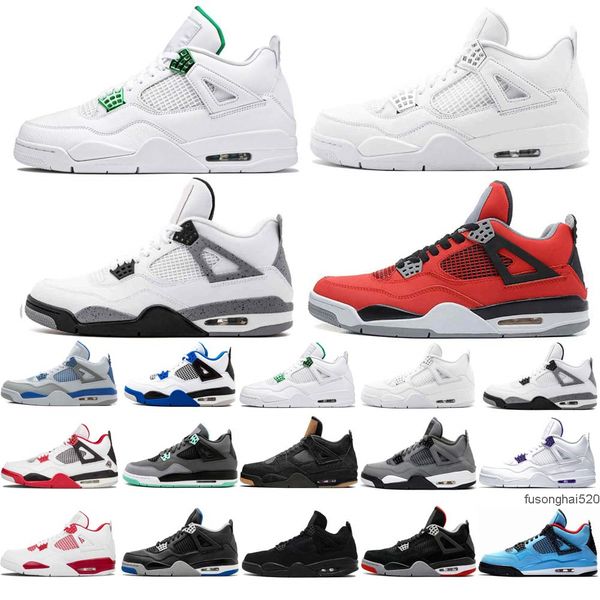 

university blue 4 4s men basketball shoes white oreo paris metallic purple black cat shimmer taupe haze bred women sneakers trainers jorda j