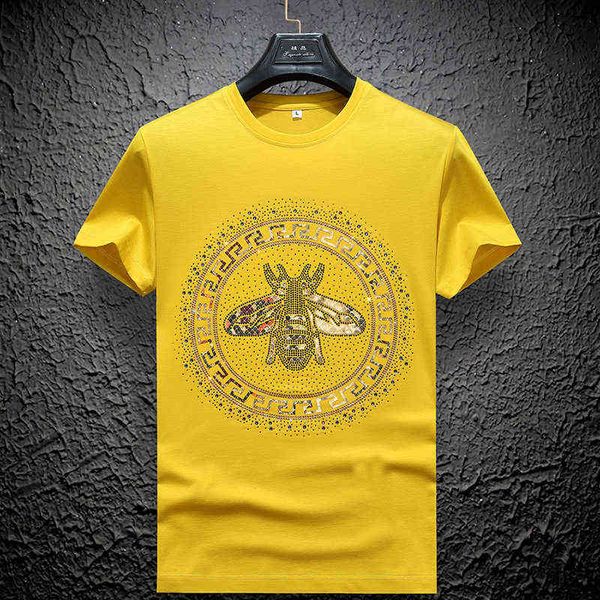 

summer short sleeve t-shirt for men, White;black