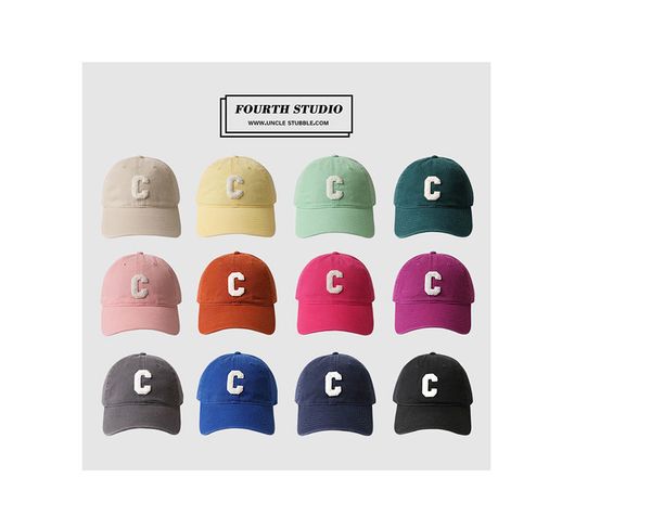 Caps de snapback snapback de atacado C Letter Baseball Pria Wanita Korea Distro Cruise ao ar livre Chapéus de moda Sunny Ajustado Todas as equipes Basktetball Hat Basktetball