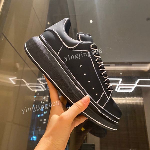 

2022 designer casual shoes cartoons shoe sneaker trainers fashion for woman dress shoes, Black