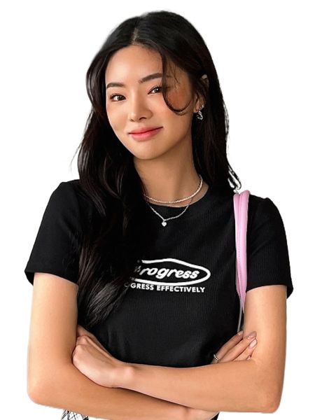 

dazy letter graphic crop tee a6uy#, White