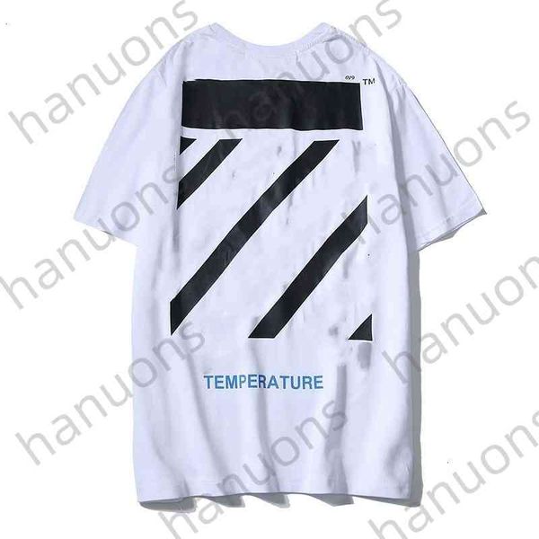 

clothing t shirt off men's t-shirts white arrow dotted print and women's loose cotton short sleeve printed letter x the back, White;black