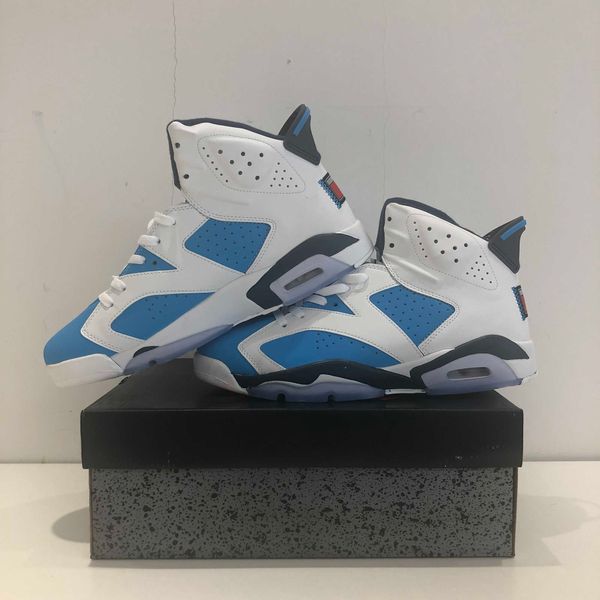 

sale jumpman 6 unc mens basketball shoes university blue white college navy black 6s men trainers sports sneakers 40-47 with box classics