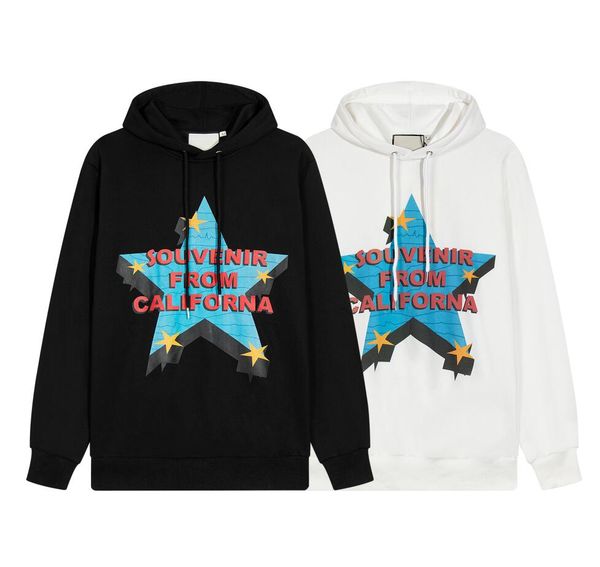 

22FW Mens Designer Hoodies Fashion Letters Print Hoodie Sweatshirt for Women Mens Pullovers Streetwear Hip Hop Clothes S-2XL, White