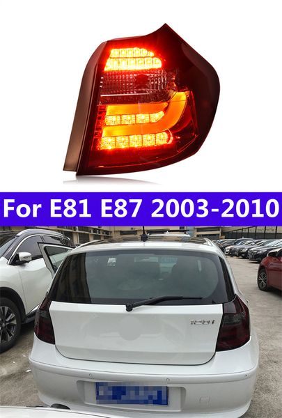 

led tail light for e81 e87 2003-2010 taillights assembly rear fog brake turn signal car styling daytime running lamp