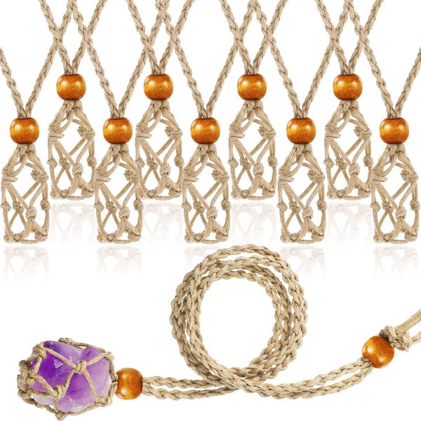 

pendant necklaces crystal necklace holder cord empty stone quartz cage replac amyng, Silver