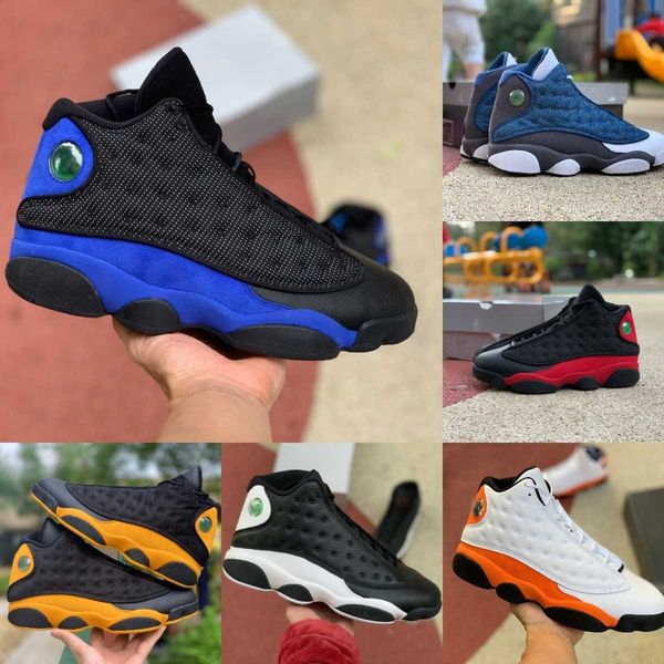 

jumpman 13 13s casual basketball shoes mens high obsidian bred island green red dirty hyper royal starfish he got game black cat court