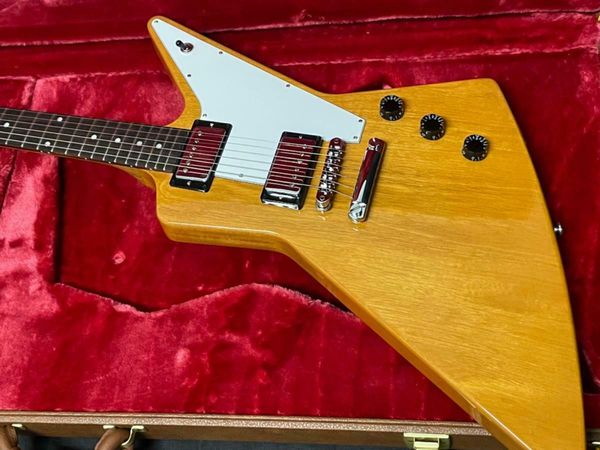 

explorer antique natural #ggcxj electric guitar