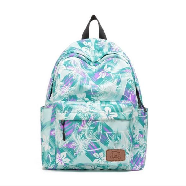 Bolsas de escola para crianças imprimindo mochilas de grande capacidade para laptop mochilas para meninos adolescentes Canvas