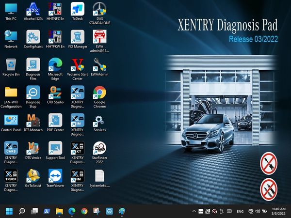 

2022.03 full software for mb star c4/c3/c5 ssd/hdd fit for most lapas d630/cf19/cf30/x200/t420 with xenty-hhtwin
