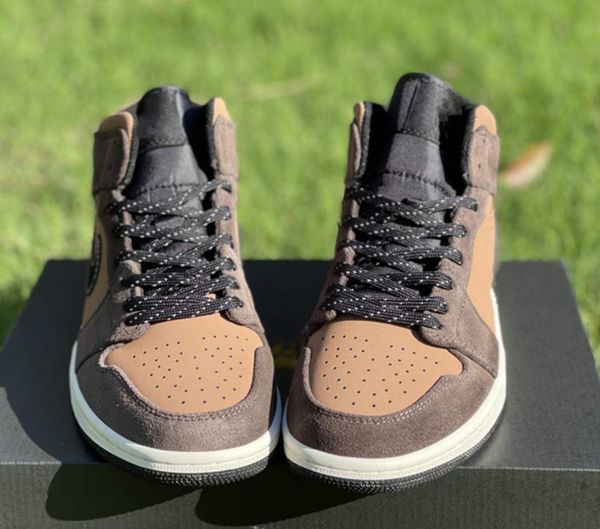 

dark chocolate mid 1s basketball shoes retrosneaker milan fearless weekend new love anti-gravity machines quilted white hyper royal mens wom