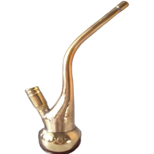 

collectibles china decorated pure handwork copper tobacco pipe, Black