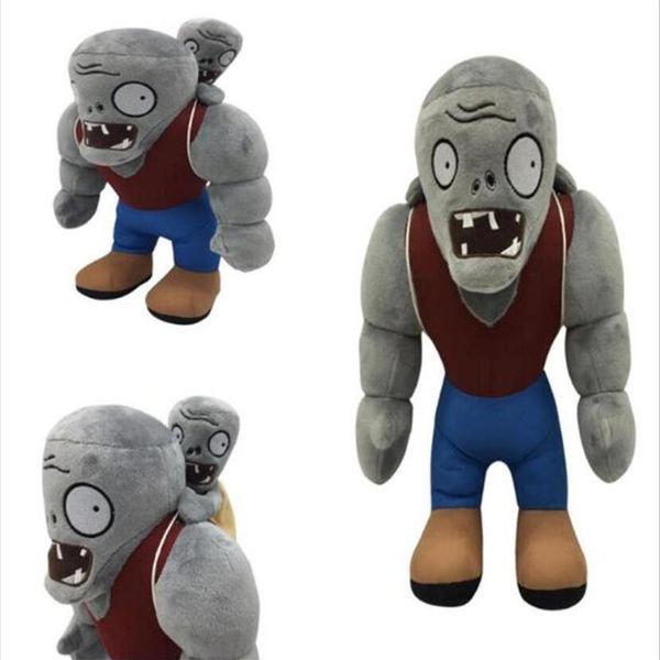 

32cm plants vs. zombies plush toy giant little zombie game doll catch machine doll plush toy children's toy gifts268l