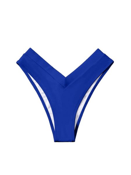 

plain high cut bikini bottom f11a#, White;black