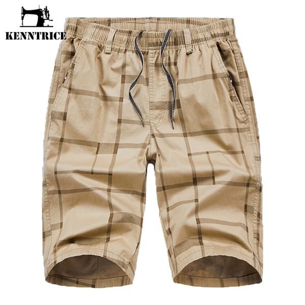

kenntrice casual shorts for men stylish simplicity 100% cotton shorts summer streetwear short pants mens clothing 220622, White;black
