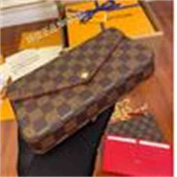 

n63032 flicie checkerboard 3-in-1 chain bag women shopping bags handbags bags shoulder bags evening bag