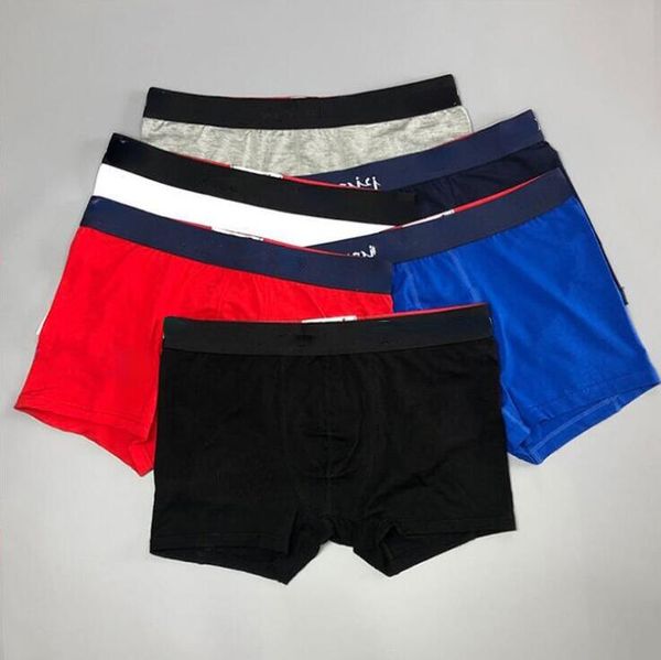 Yeni Erkek Boxer Iç Çamaşırı Şort Marka Moda Seksi Iç Çamaşırı Kısa Adam Nefes Erkek Eşcinsel Boyutu M-XXL