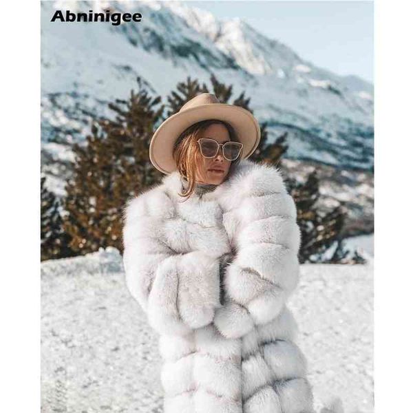 

winter womens thick faux fur coat fluffy long style fluffy cardigan coats long sleeve female warm plush outerwear l220714, Black
