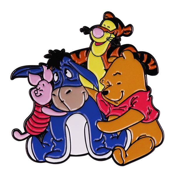 

cute anime movies games hard enamel pins collect metal cartoon brooch backpack hat bag collar lapel badges women fashion jewelry s60260, Blue