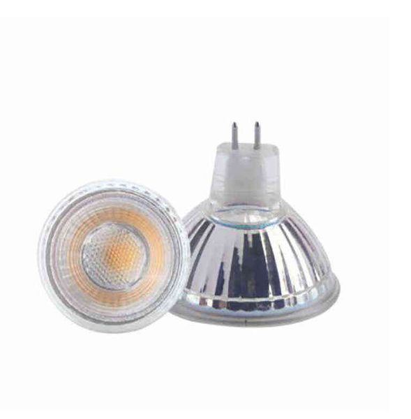 NUOVA lampadina LED chip ad alta potenza dimmerabile MR16 GU5.3 COB 9W 12V 110V 220V Faretti a LED Bianco caldo / freddo Lampada LED base MR16 H220428