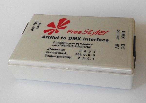 Denetleyiciler Artnet - DMX Arabirim / Denetleyici Dönüştürücüsü Sürücüyü yüklemeye gerek yok. Freestyler için mükemmel. Art-Net düğümü Gatewayrgb RGB