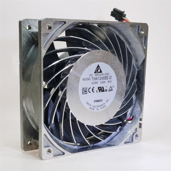 Toptan Fan: THA1248BE-D Orijinal Delta 12038/48 V 4 telli şiddetli alüminyum çerçeve soğutma fanı