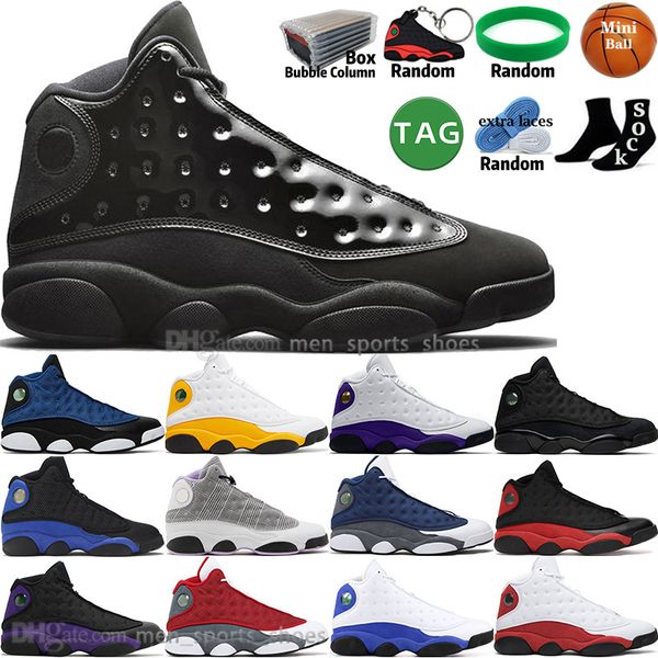 

brave blue red flint bred hyper royal 13 13s mens basketball shoes del sol court purple houndstooth black cat he got game lakers men sports