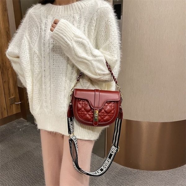 

female atmosphere texture fashion messenger trend saddle ljxu clearance outlet sale