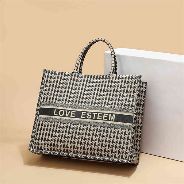 

shop online 85% off handbag lattice autumn and winter show large capacity tote commuter portable