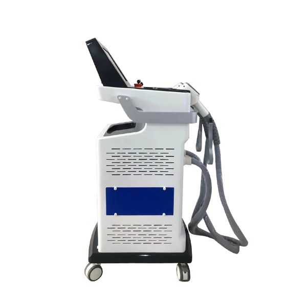 

double handpieces diode laser permanent hair removal machine clinic home use factory directly sale, Black