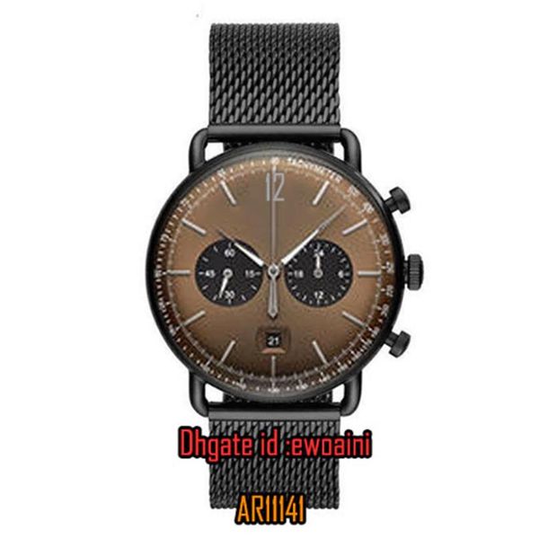 

ar11142 ar11105 ar11106 ar11107 ar11141 ar11143 ar11104 ar11123 mens watches luxury brand quartz chronograph watch sports auto309o, Slivery;brown