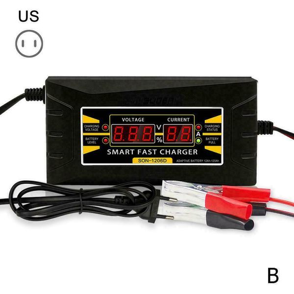 

smart battery charger for automobile lead-acid battery motorcycle