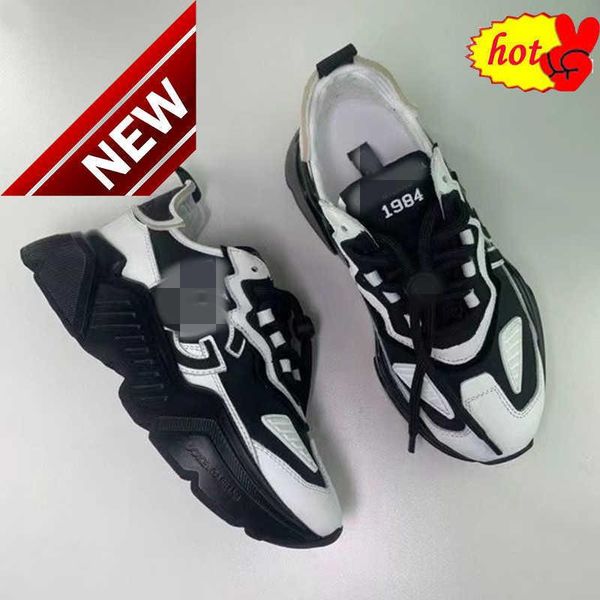 

shoes designer men luxury designers women platform leather casual shoe low lace up with sneakers fbn, Black