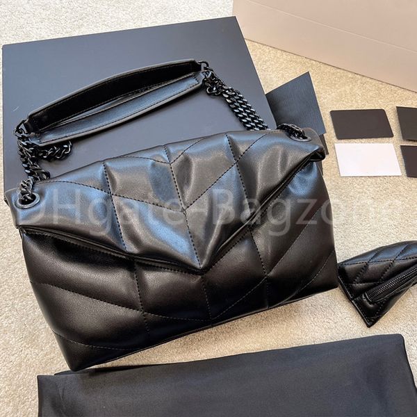 

womens shoulder bag fashion lambskin designer handbag small black simple coin purse