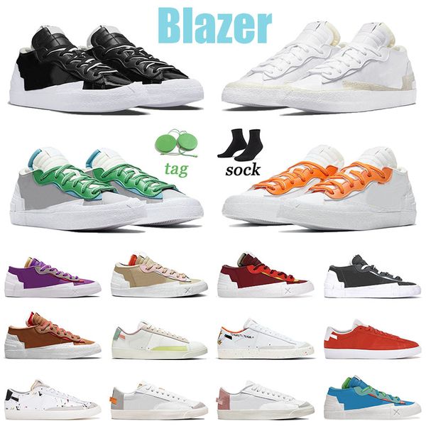 

authentic blazer low designer shoes black white patent reed neptune blue sports sneakers purple dusk team red blazers lows trainers men wome